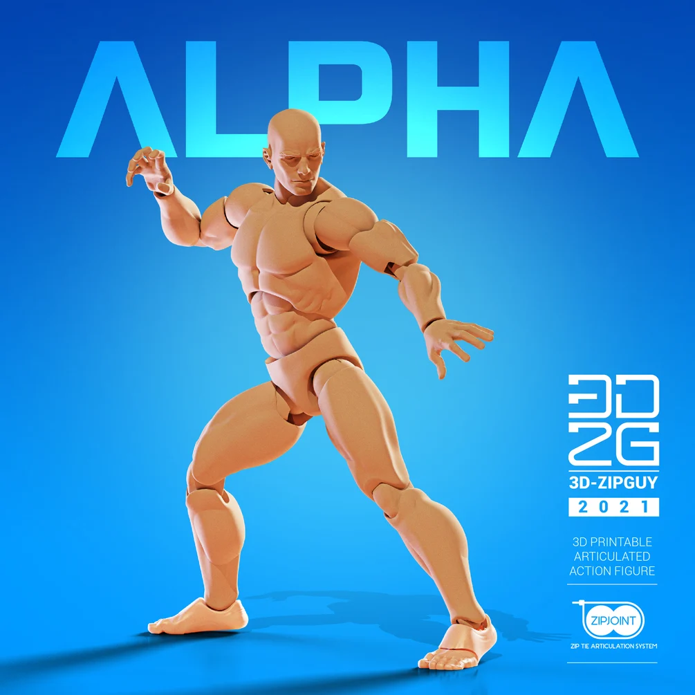 Action Figure ZipGuy Alpha