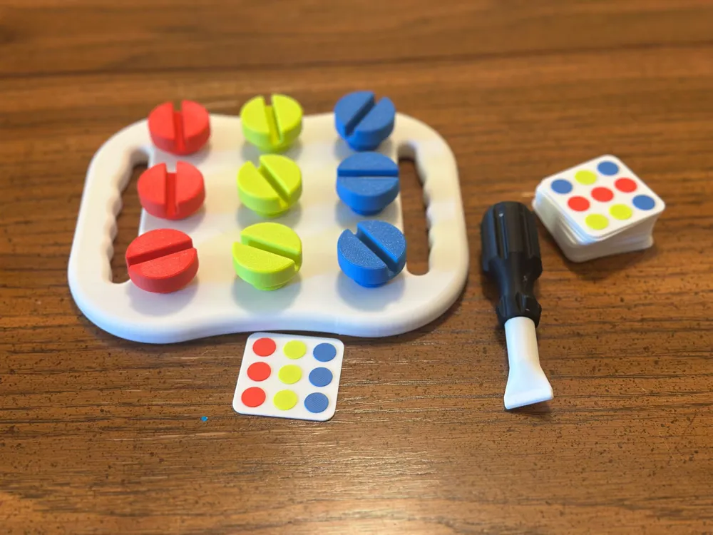 Carta de Desafio para Brinquedo Educativo Montessori