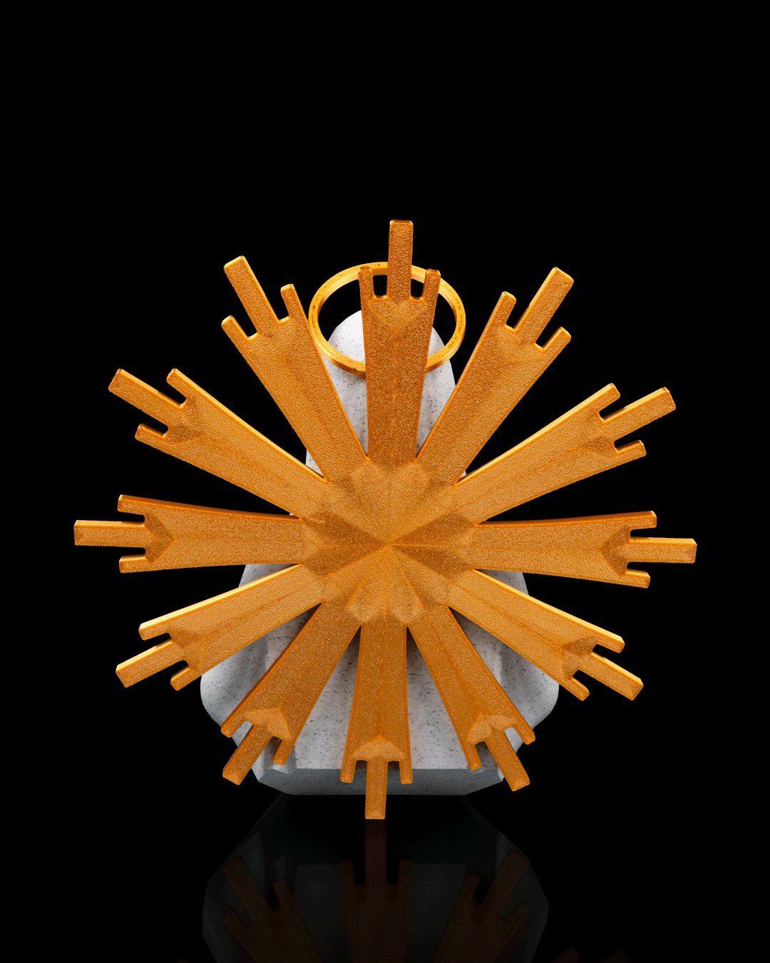 Foto da galeria do produto Escultura Nossa Senhora 3D Resplendor