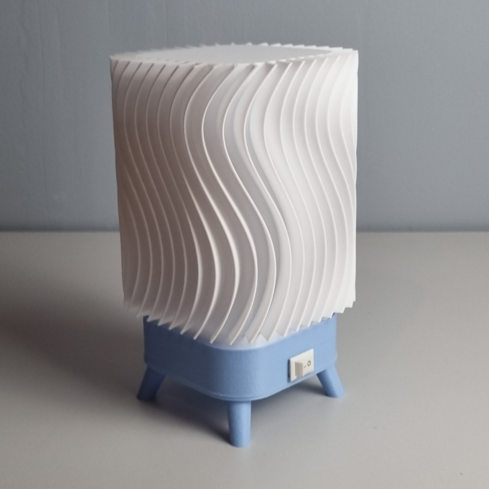 Foto da galeria do produto Luminaria Cubic Wave