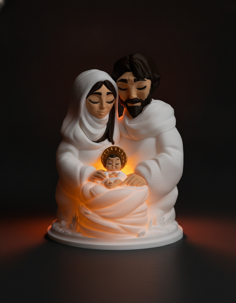 Luminária Sagrada Família 3D