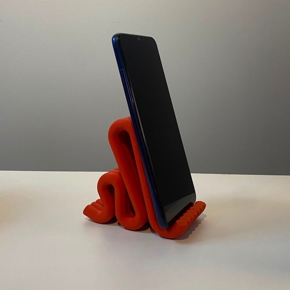 Foto da galeria do produto Suporte de Celular Wave 3D