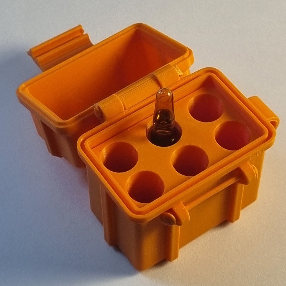 Foto da galeria do produto Case Organizador Porta Ampolas 3D
