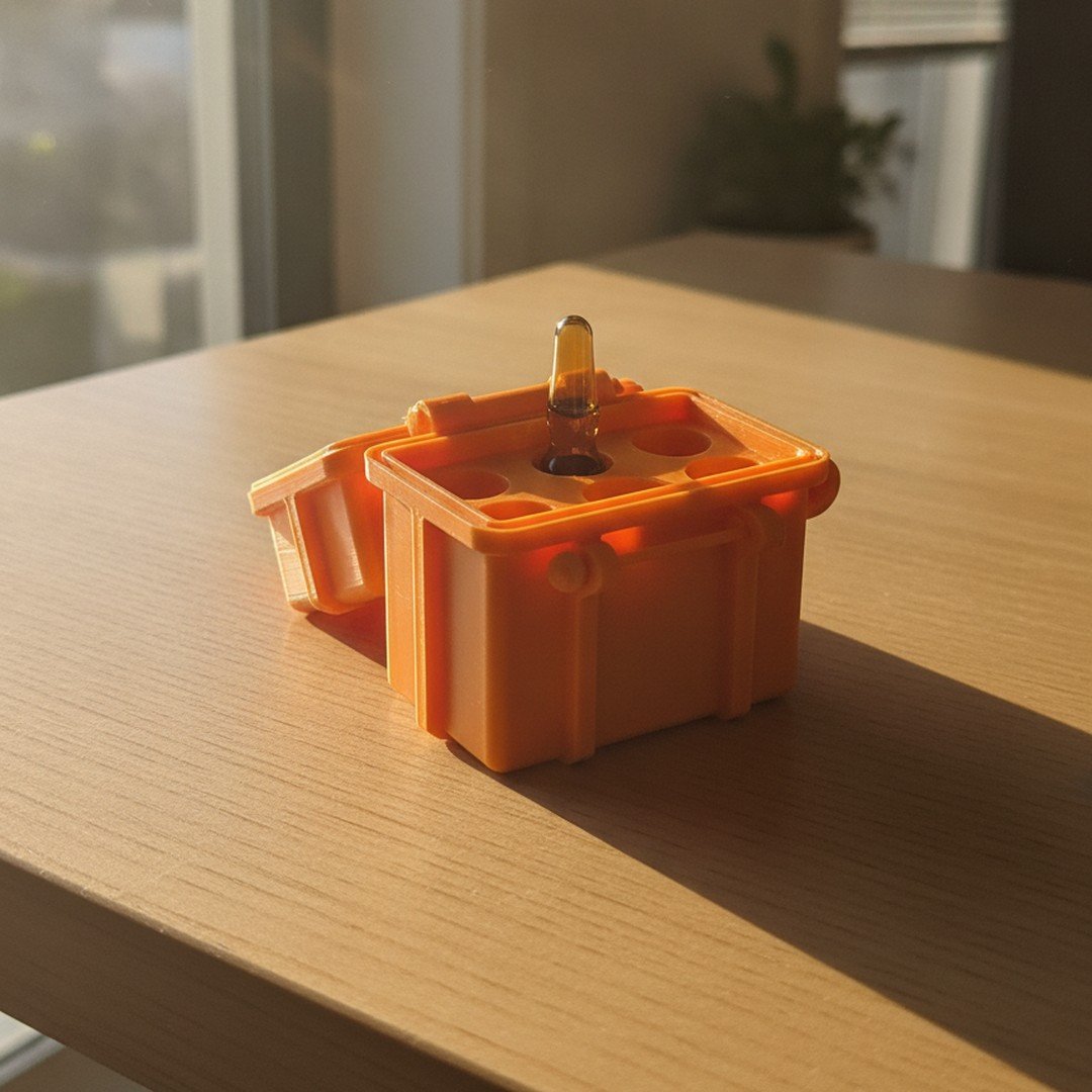 Foto da galeria do produto Case Organizador Porta Ampolas 3D