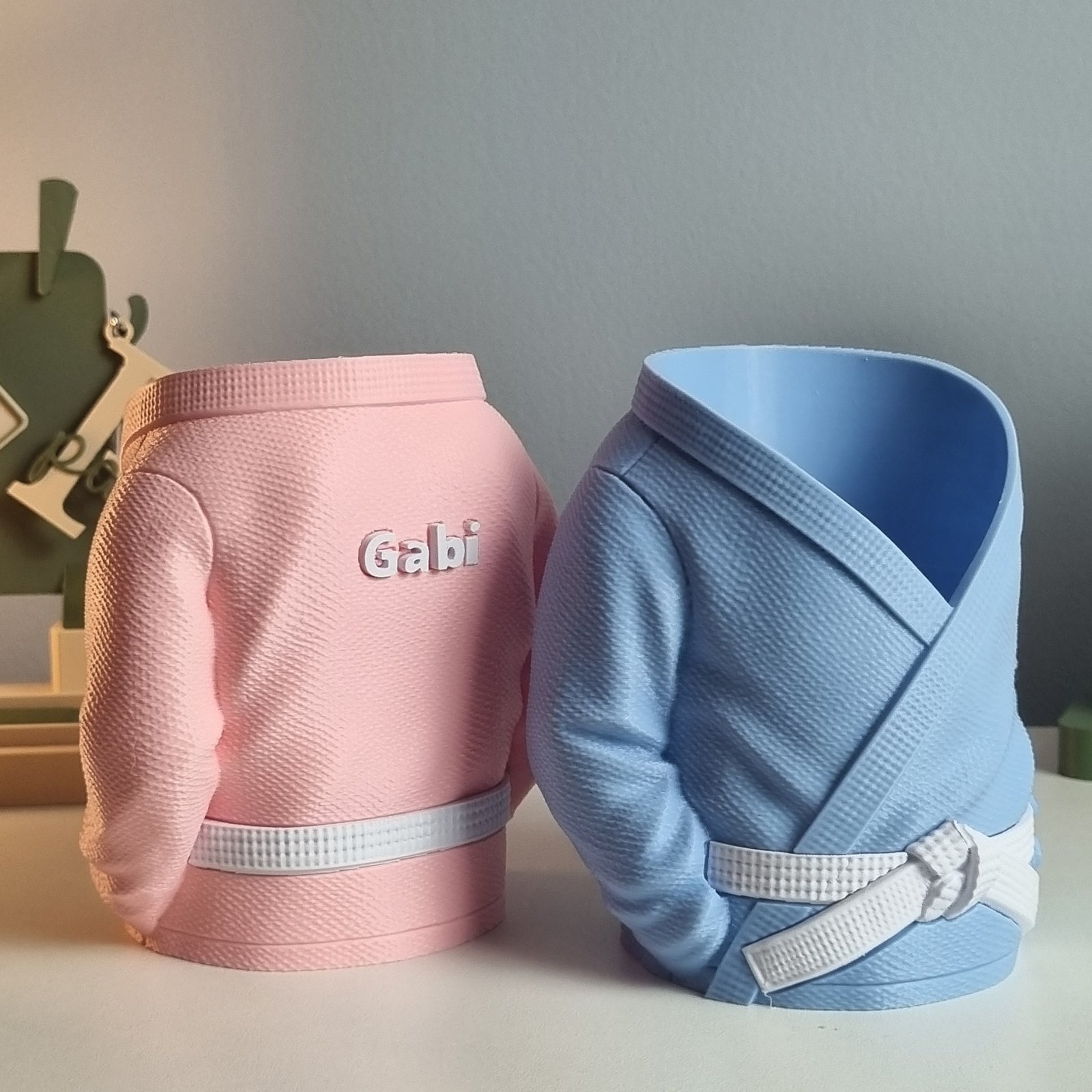 Foto da galeria do produto Porta Trekos Kimono Jiu Jitsu 3D