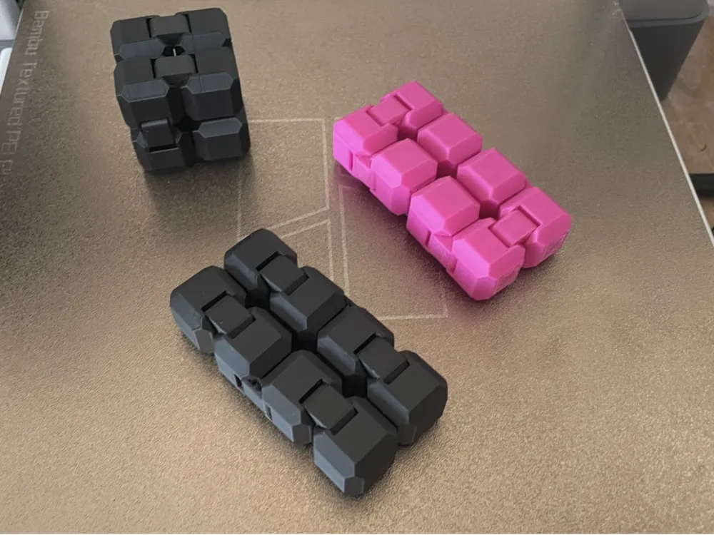 Cubo Infinito Fidget Anti-Stress 3D